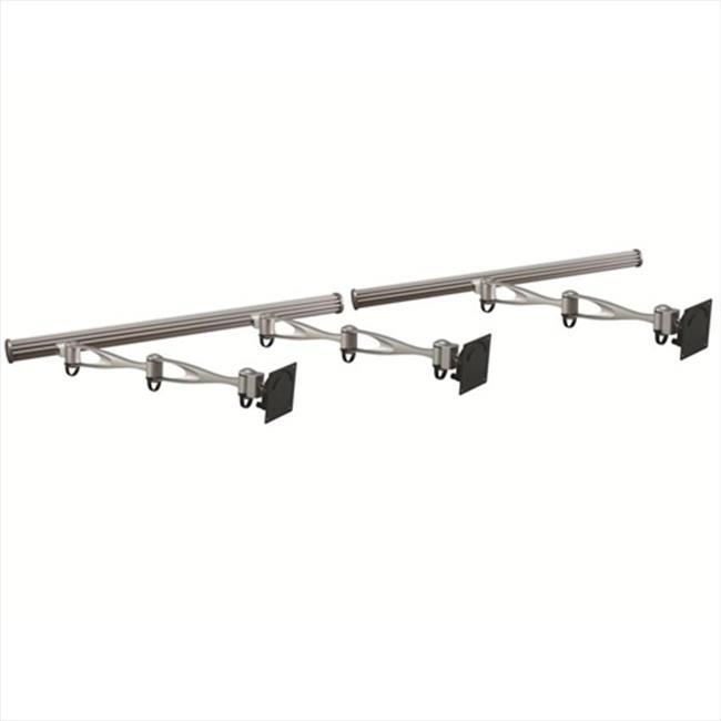 Cotytech Wall Mount for Three Monitors Double Arm