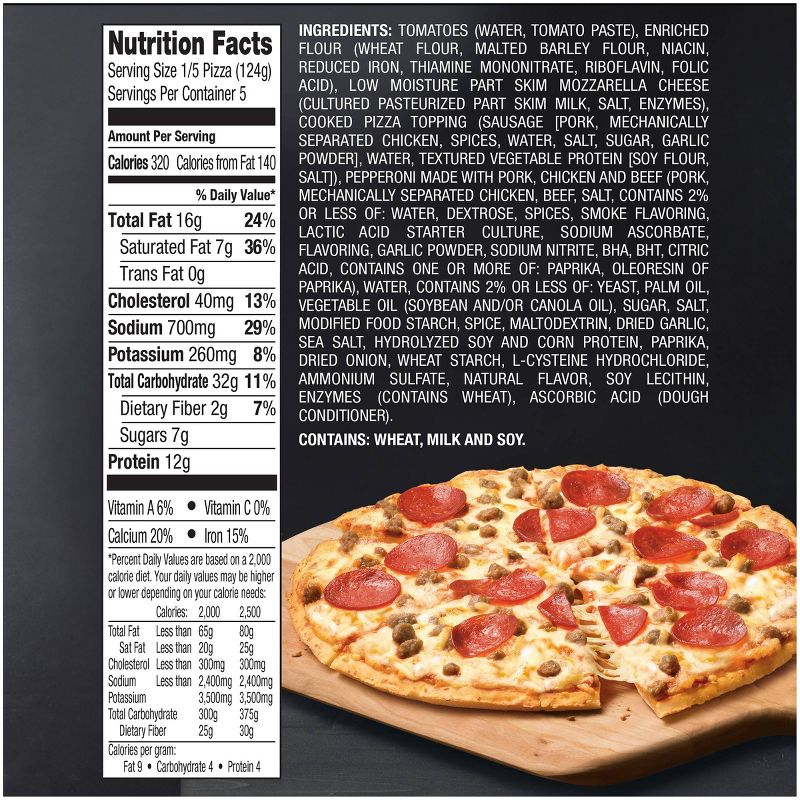 Red Baron Classic Sausage & Pepperoni Frozen Pizza - 21.9oz