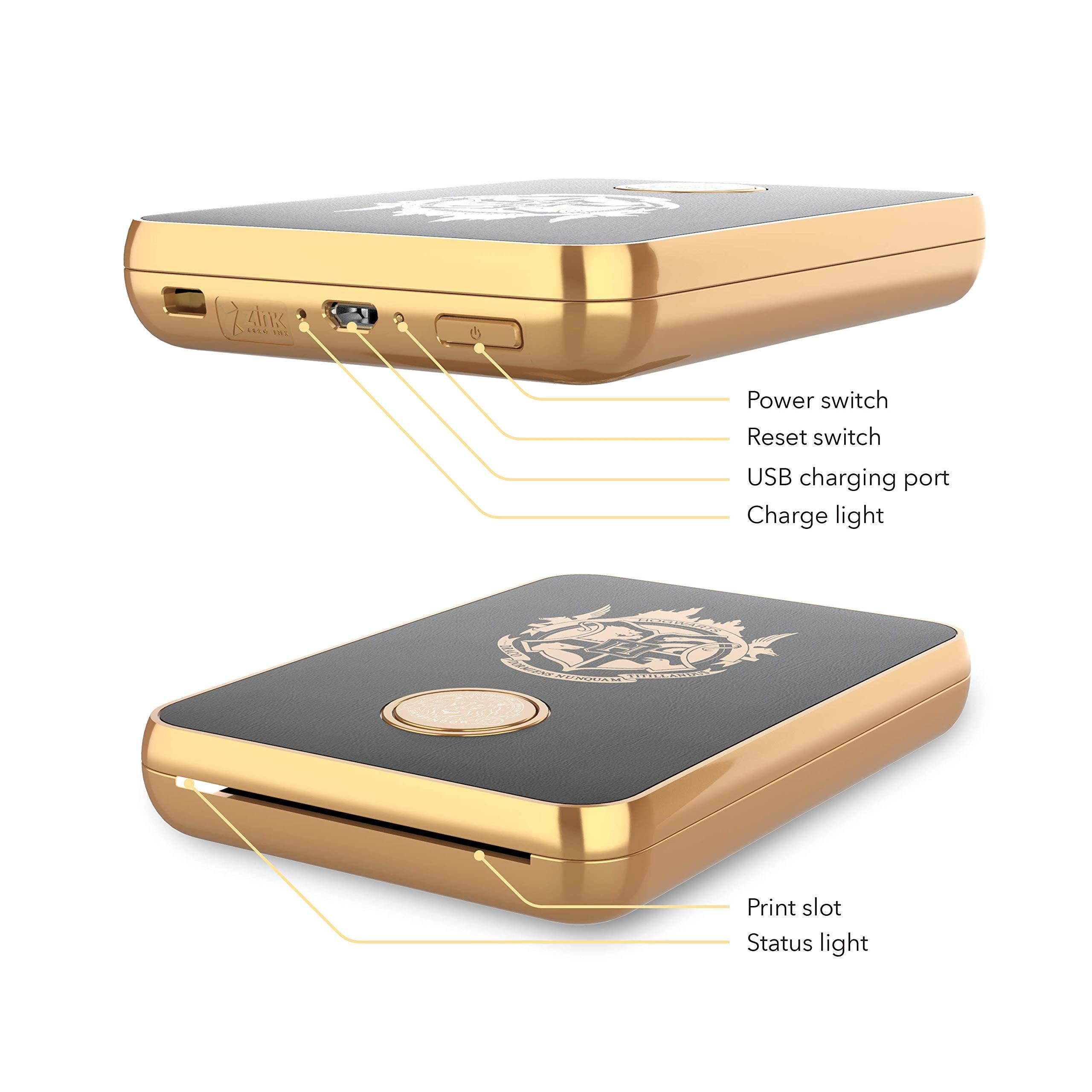 Harry Potter Magic Photo and Video Printer for iPhone and Android. Your Photos Come to Life Like Magic! - Black