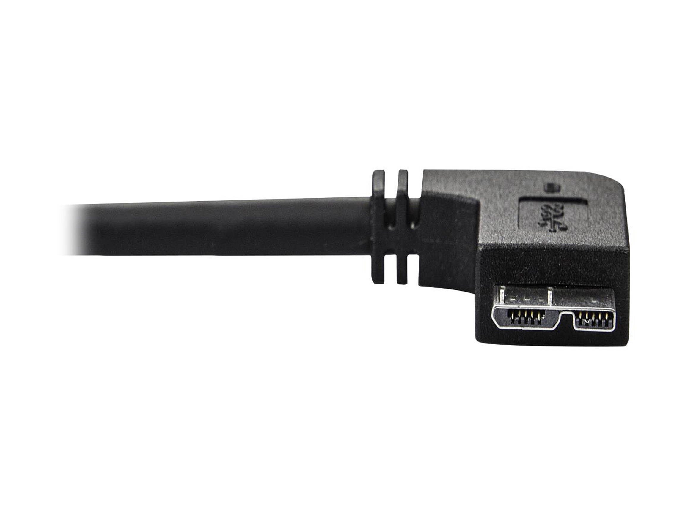 StarTech.com 0.5m 20in Slim Micro USB 3.0 Cable - M/M - USB 3.0 A to Right-Angle Micro USB - USB 3.1 Gen 1 (5 Gbps)
