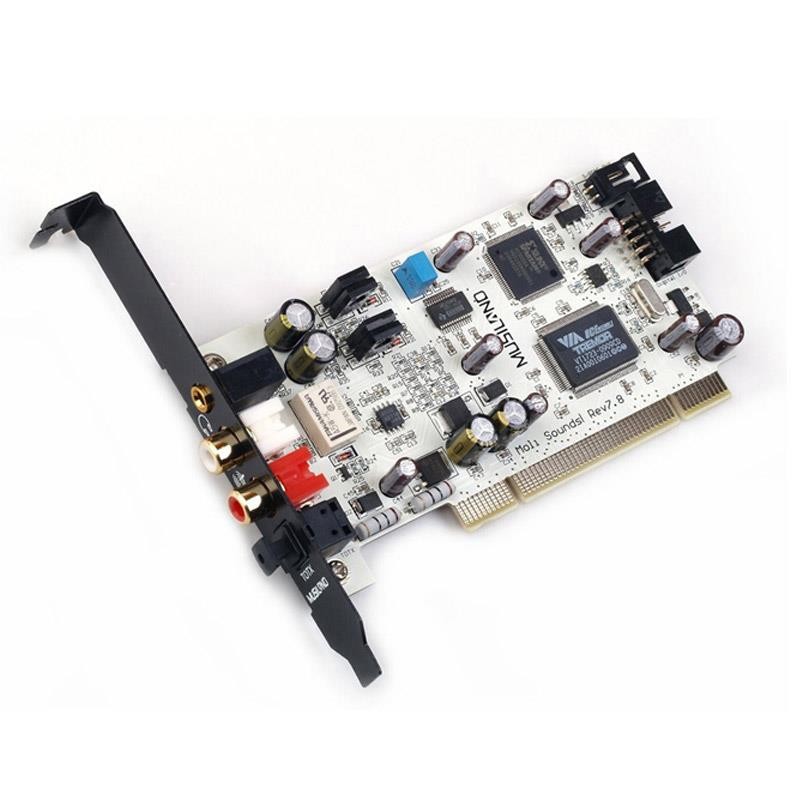 Original Musiland moli PCI sound card hifi 24bit/192Khz ASIO for pc computers