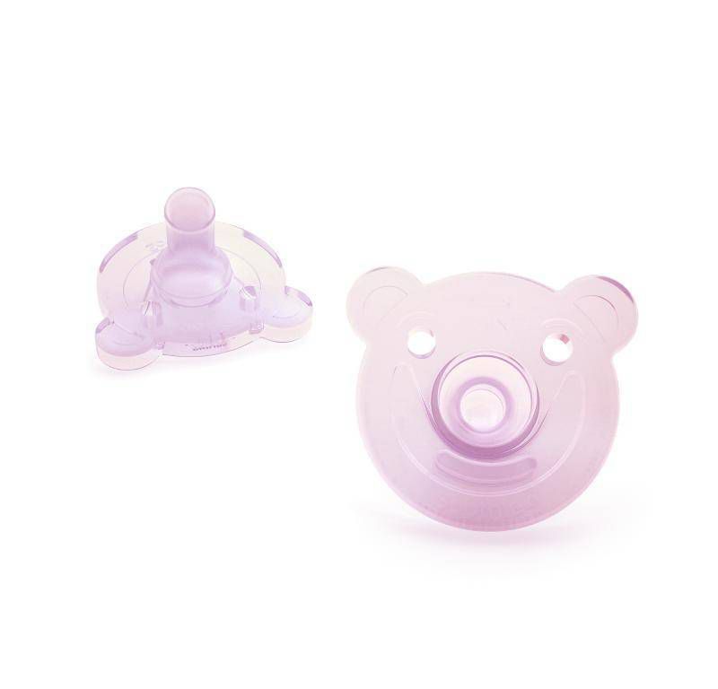 Philips Avent Soothie Shape 0-3m - Pink/Purple - 4pk