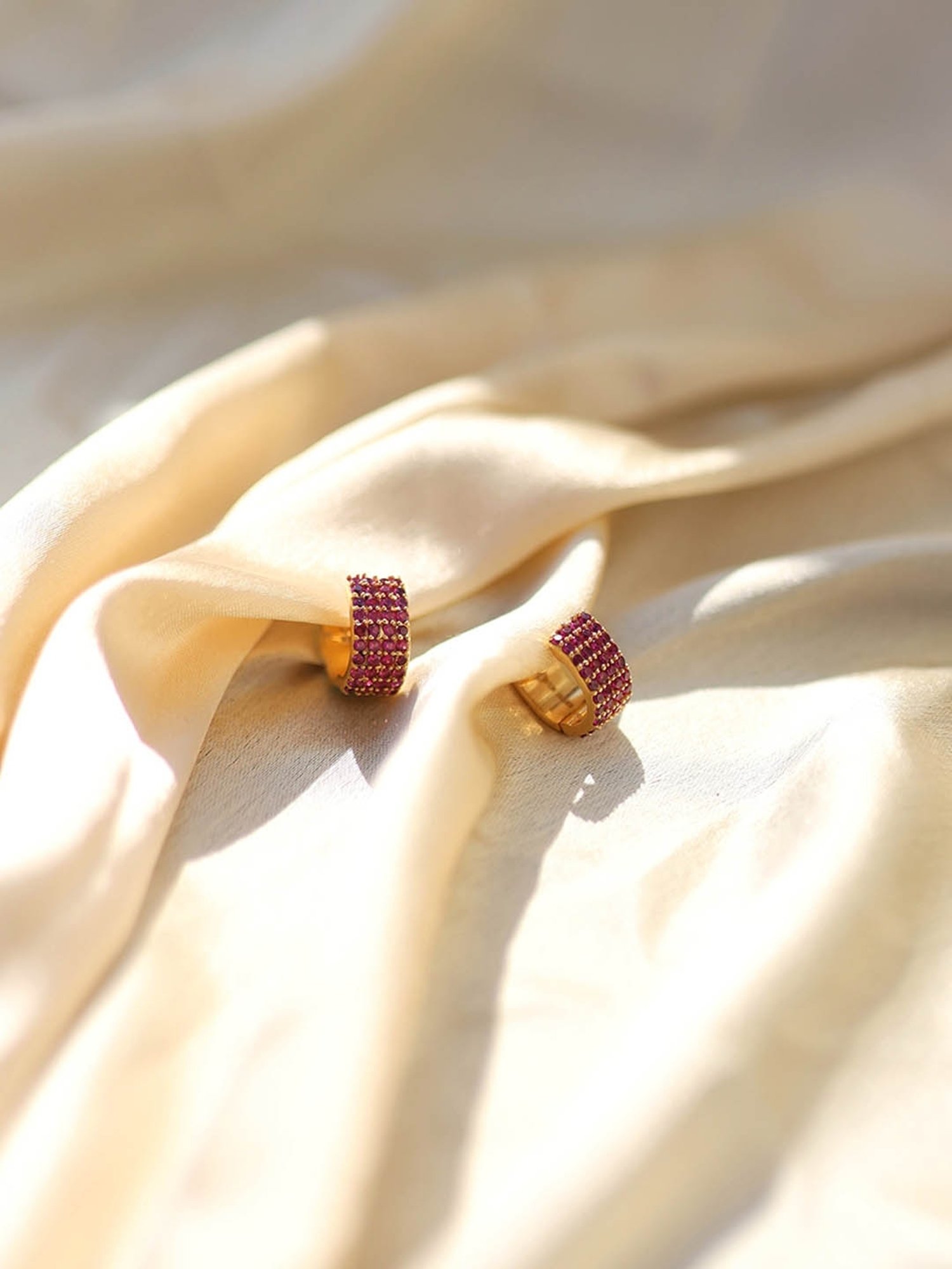 Perfectly Average Pink Studded Huggies for Women & Girls