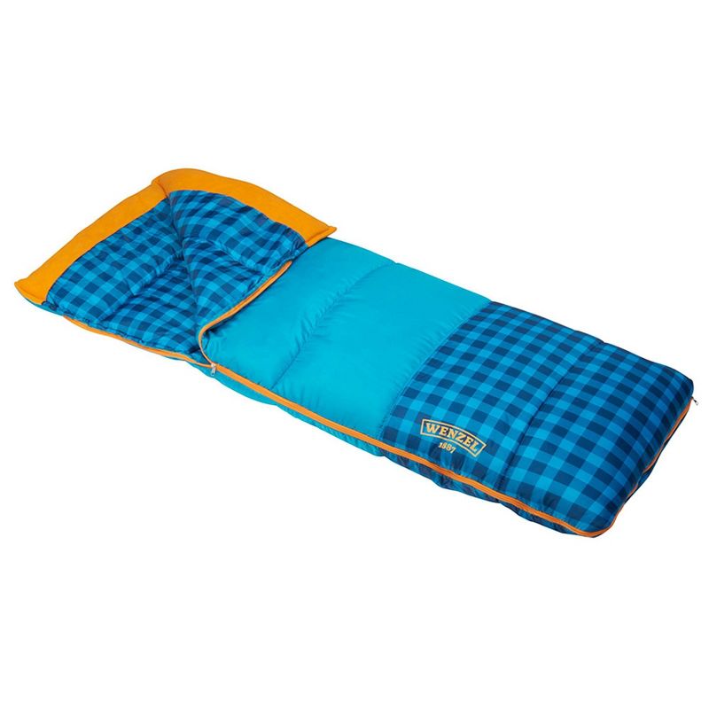 Wenzel Santa Fe 20 Degrees Fahrenheit Mummy Sleeping Bag - Blue
