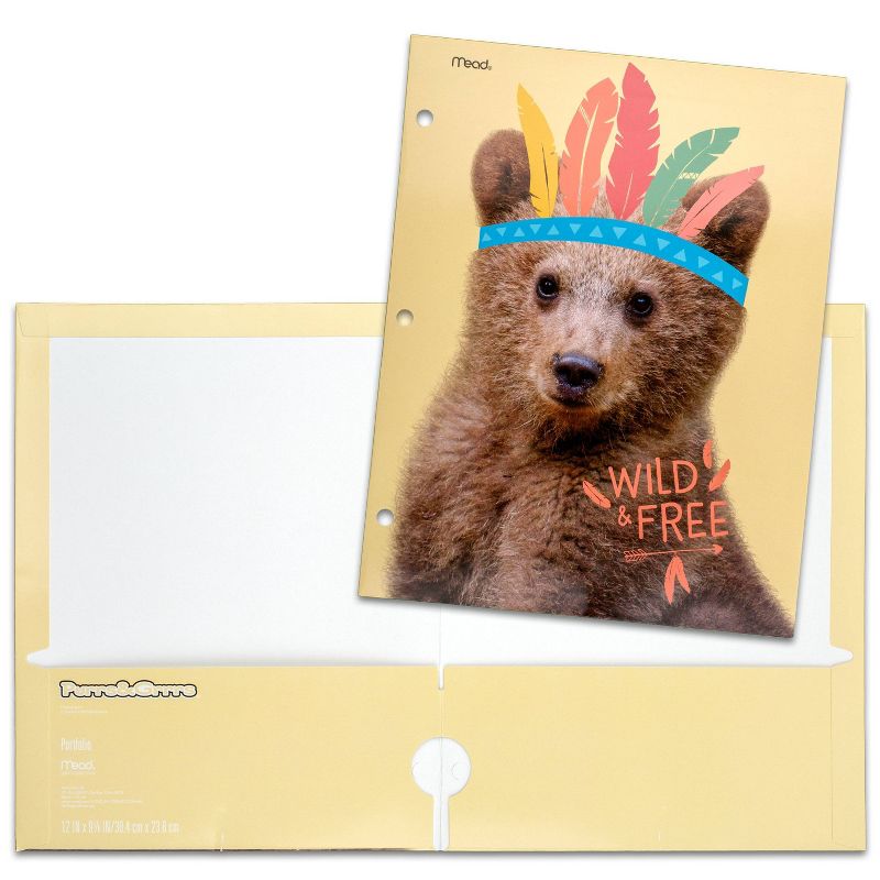 Mead Wild & Free 2 Pocket Paper Folder