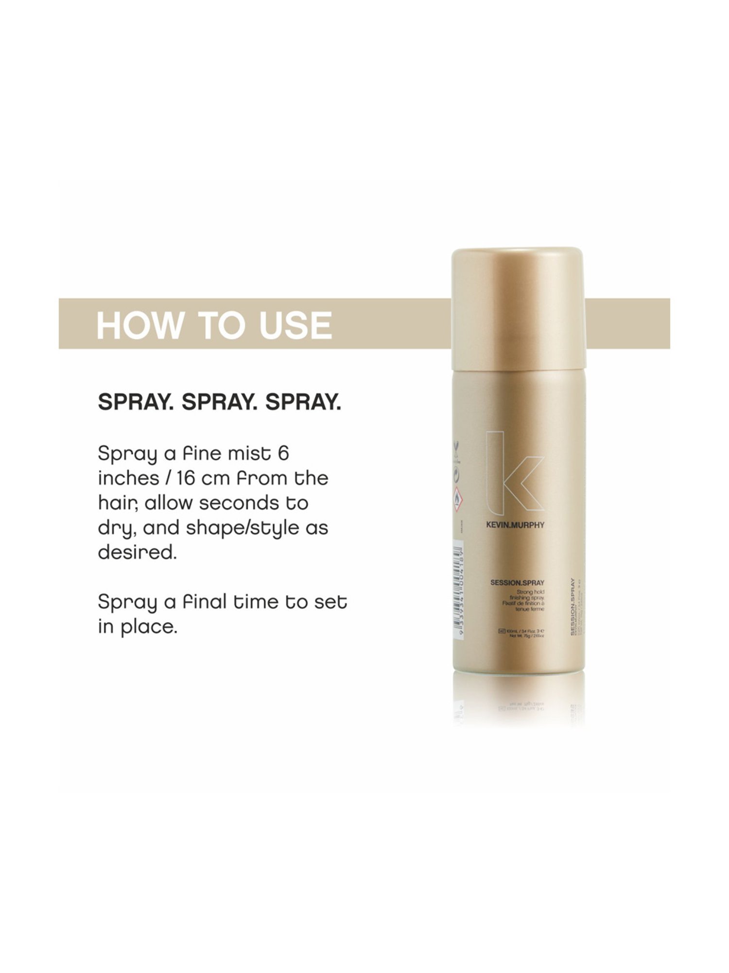 KEVIN MURPHY SESSION.SPRAY 100 ML