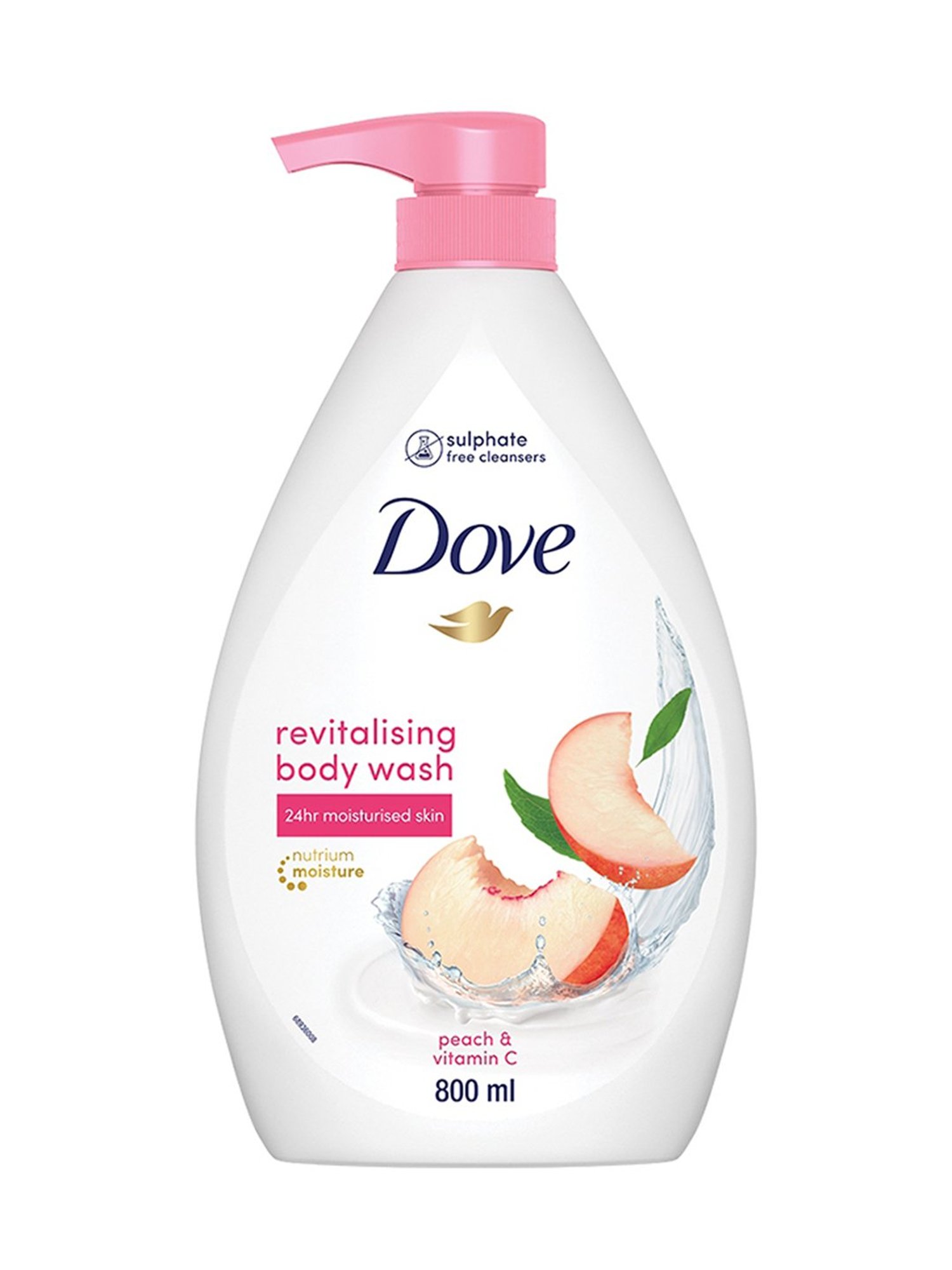 Dove Revitalizing Body Wash with Peach & Vitamin C - 800 ml