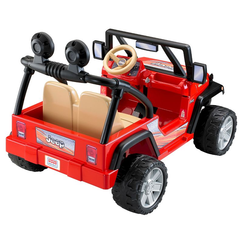 Power Wheels 12V Jeep Wrangler Powered Ride-On - Red