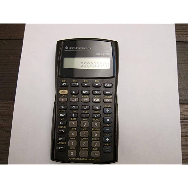 Instrument Ti-Ba Ii Plus - Advanced Financial Calc (Office Machine / Calculators)