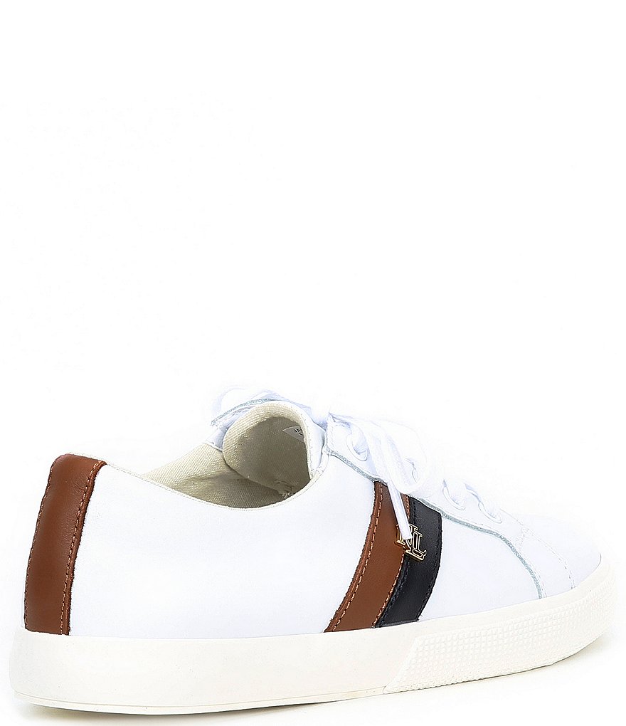Lauren Ralph Lauren Janson II Leather Sneakers