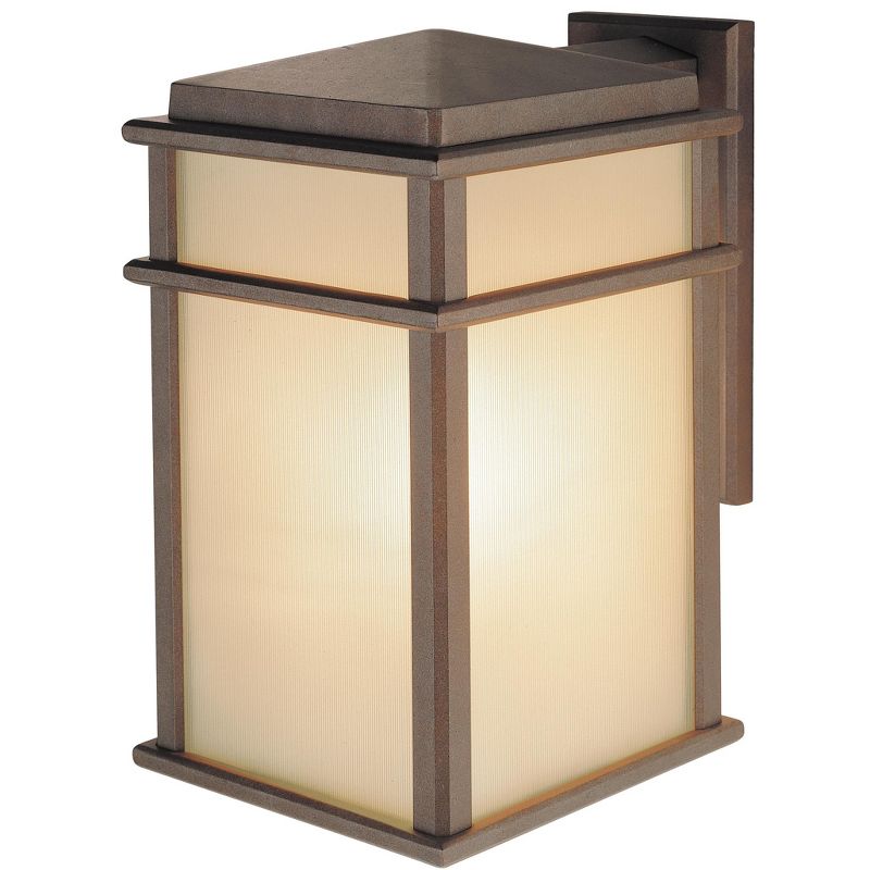 Generation Lighting Mission Lodge 1 light Corinthian Bronze Outdoor Fixture OL3402CB