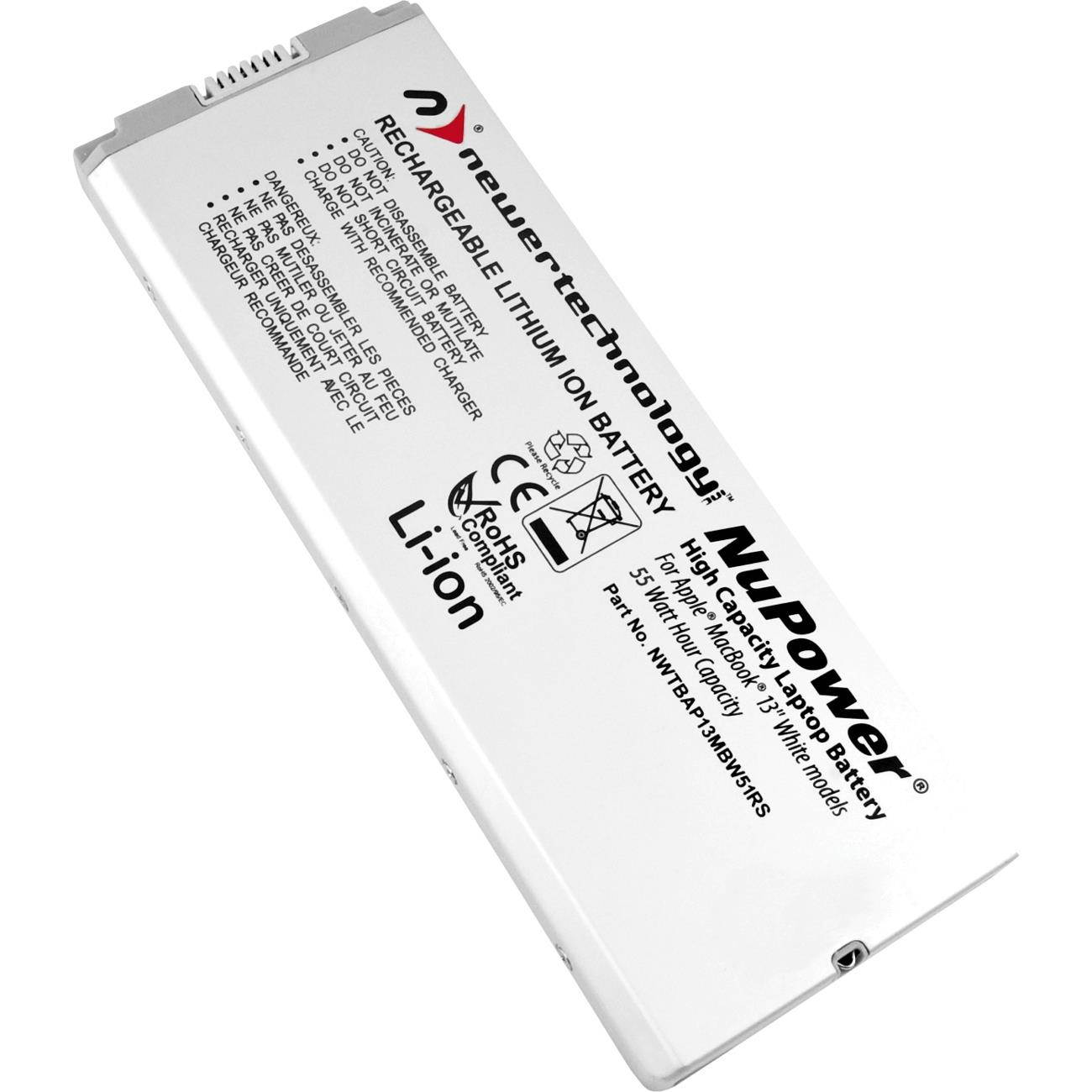 Newer Tech Nwtbap13mb56rs 13.3 Macbook(r) White Replacement Battery
