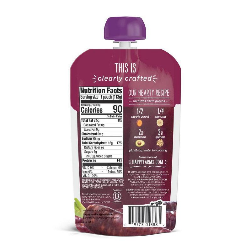 Beech-Nut Fruit & Veggie Bars Apple & Spinach - 5ct