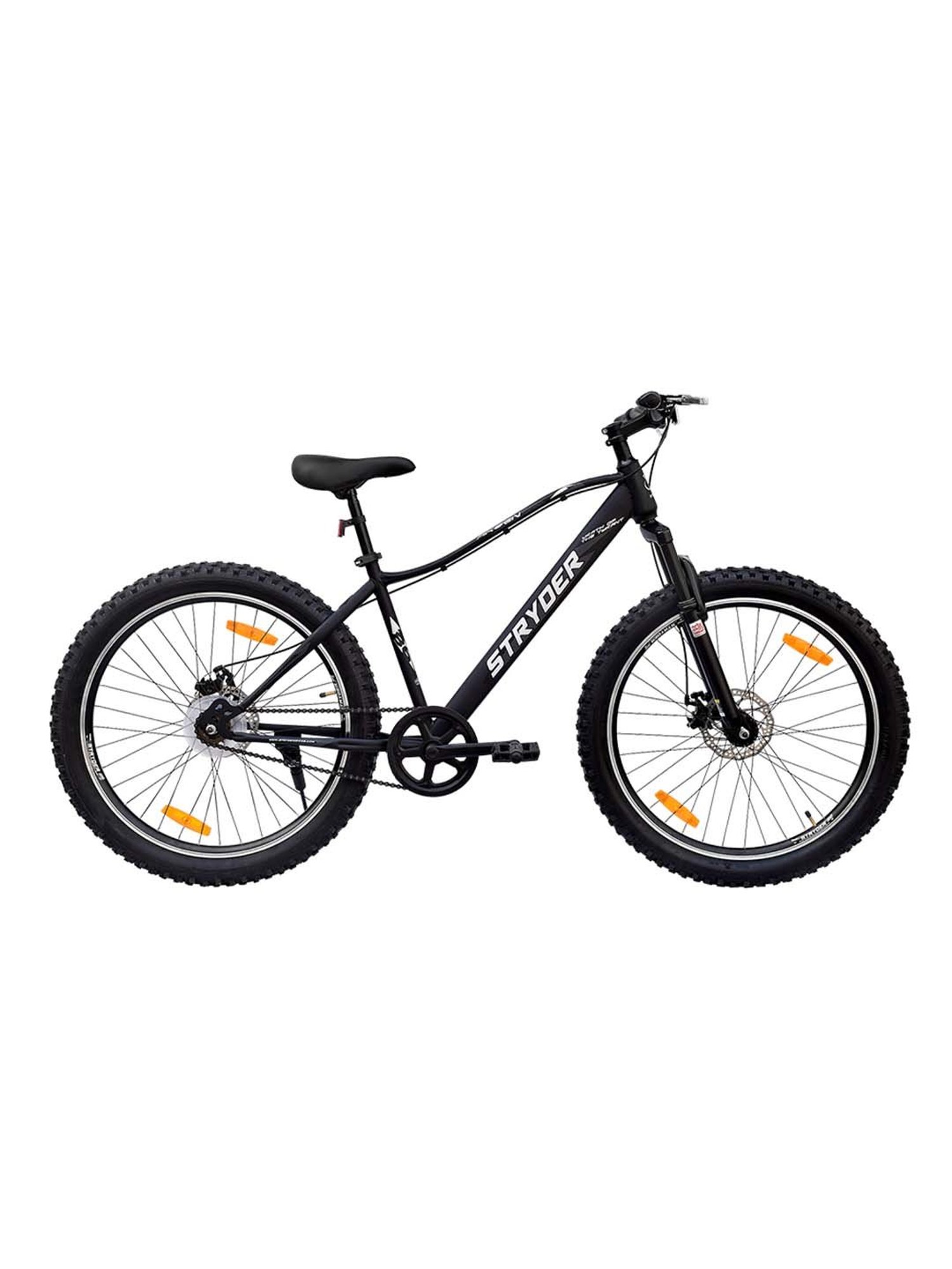 Stryder Arsen Matt Black MTB Bicycle (17 inch Frame)