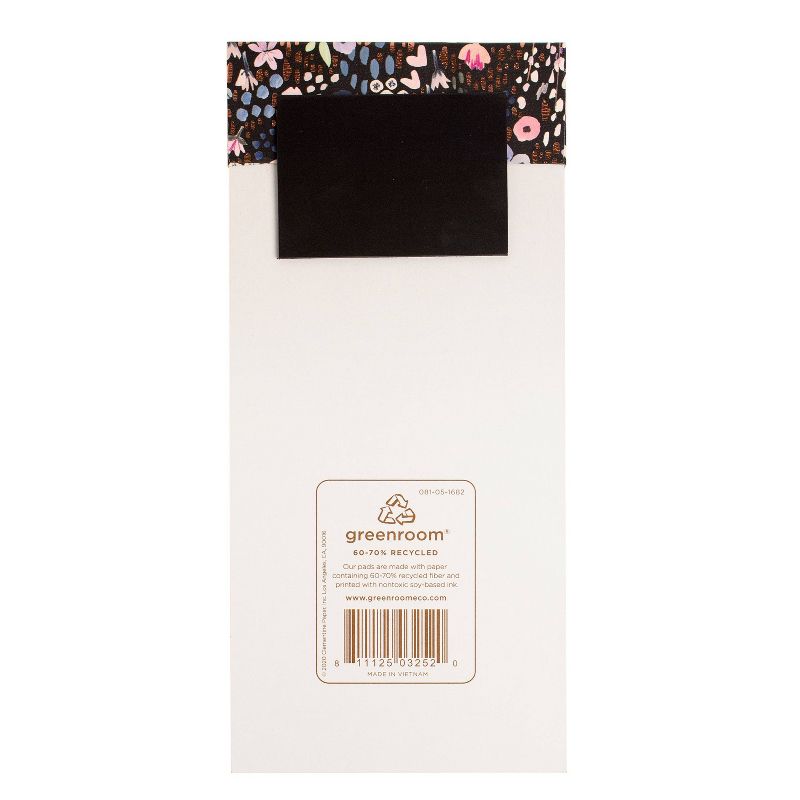 Magnetic List Pad Ditsy Floral - greenroom