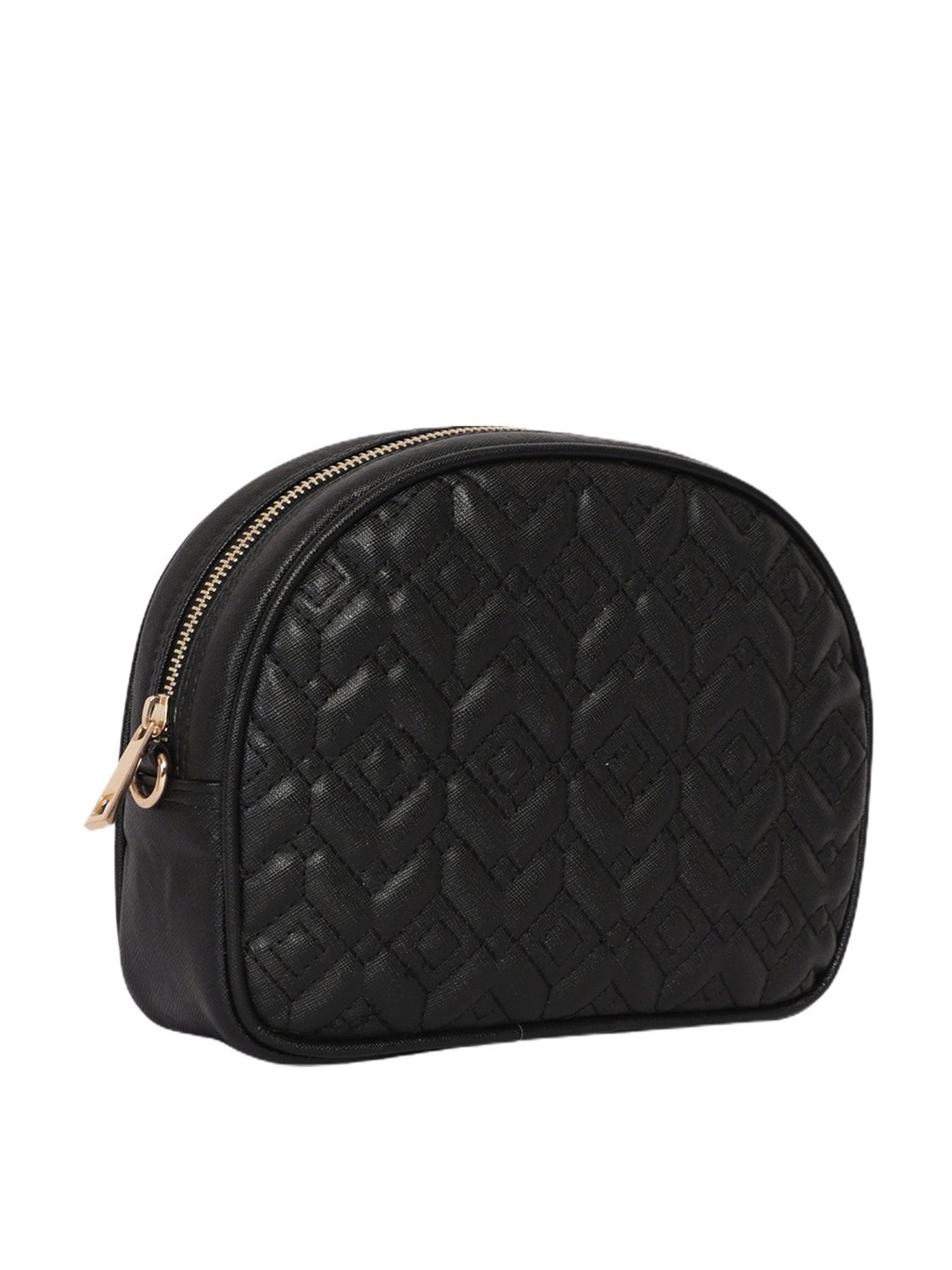 Bagsy Malone Black Textured Sling Bag