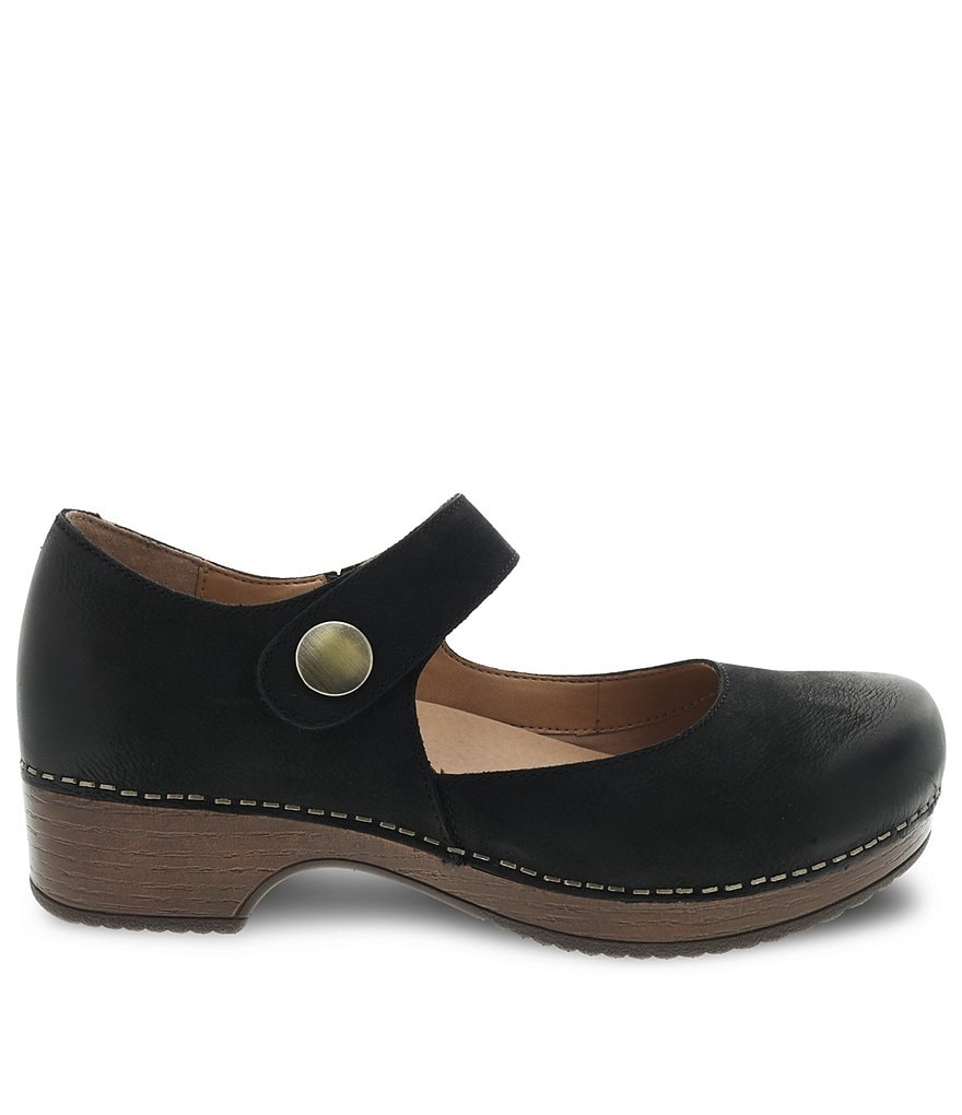 Dansko Beatrice Suede Block Heel Mary Jane