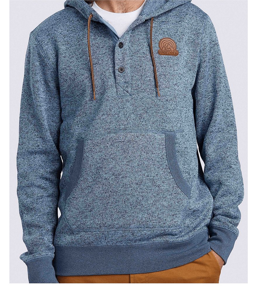 Element Long-Sleeve Highland Henley Hoodie