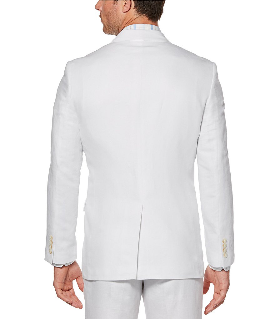 Perry Ellis Big & Tall Solid Linen Jacket