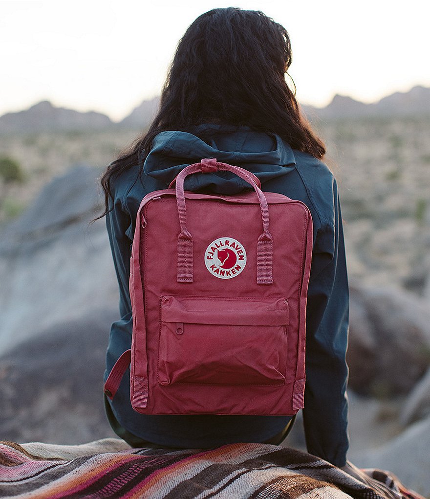 Fjallraven Kanken Water-Resistant Cotton Zipper Convertible Backpack