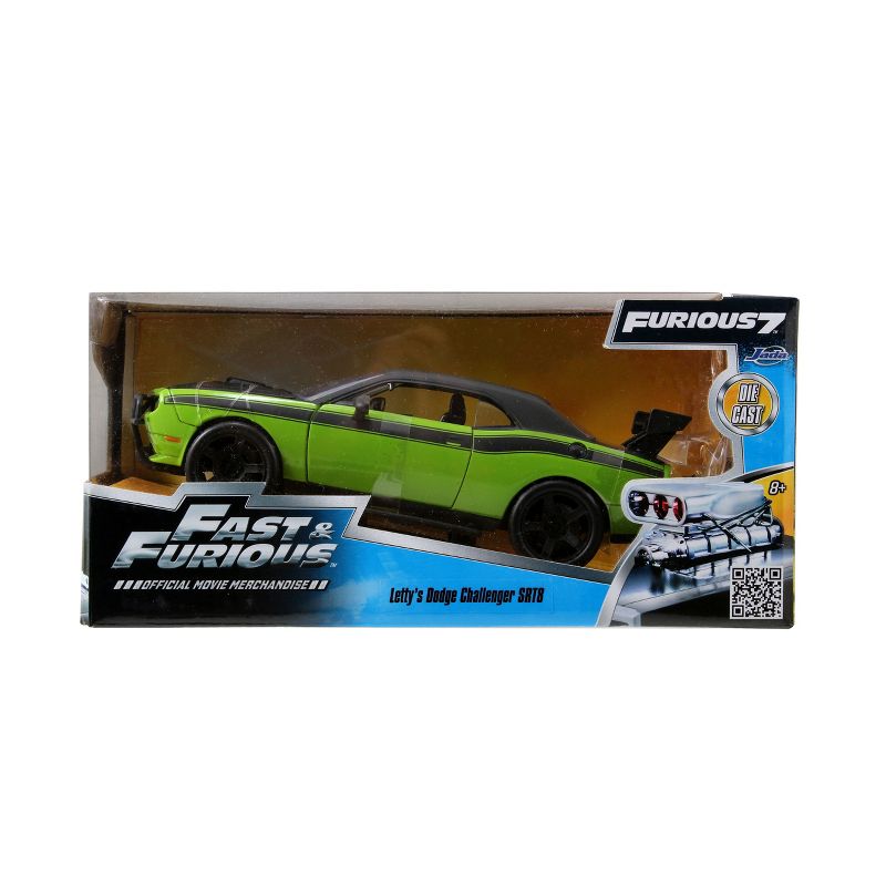 Jada Toys Fast & Furious 2008 Dodge Challenger SRT8 Off-Road Die-Cast Vehicle 1:24 Scale Green