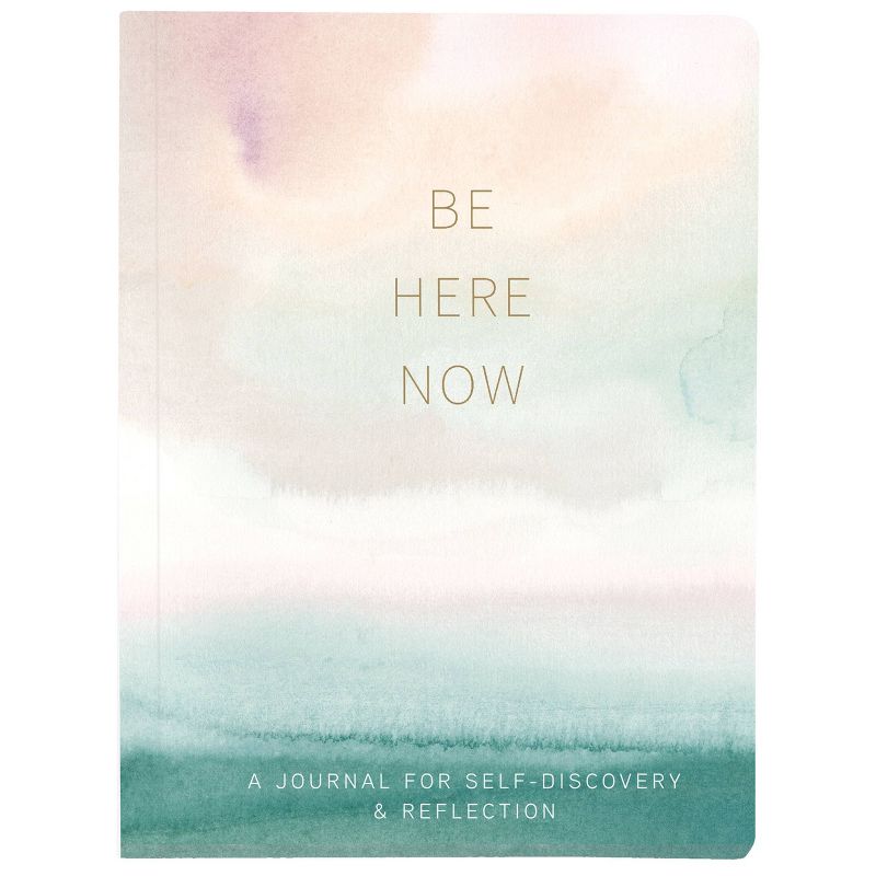 Undated Self Care Journal 8"x6" Be Here Now Self-Reflection - Graphique de France