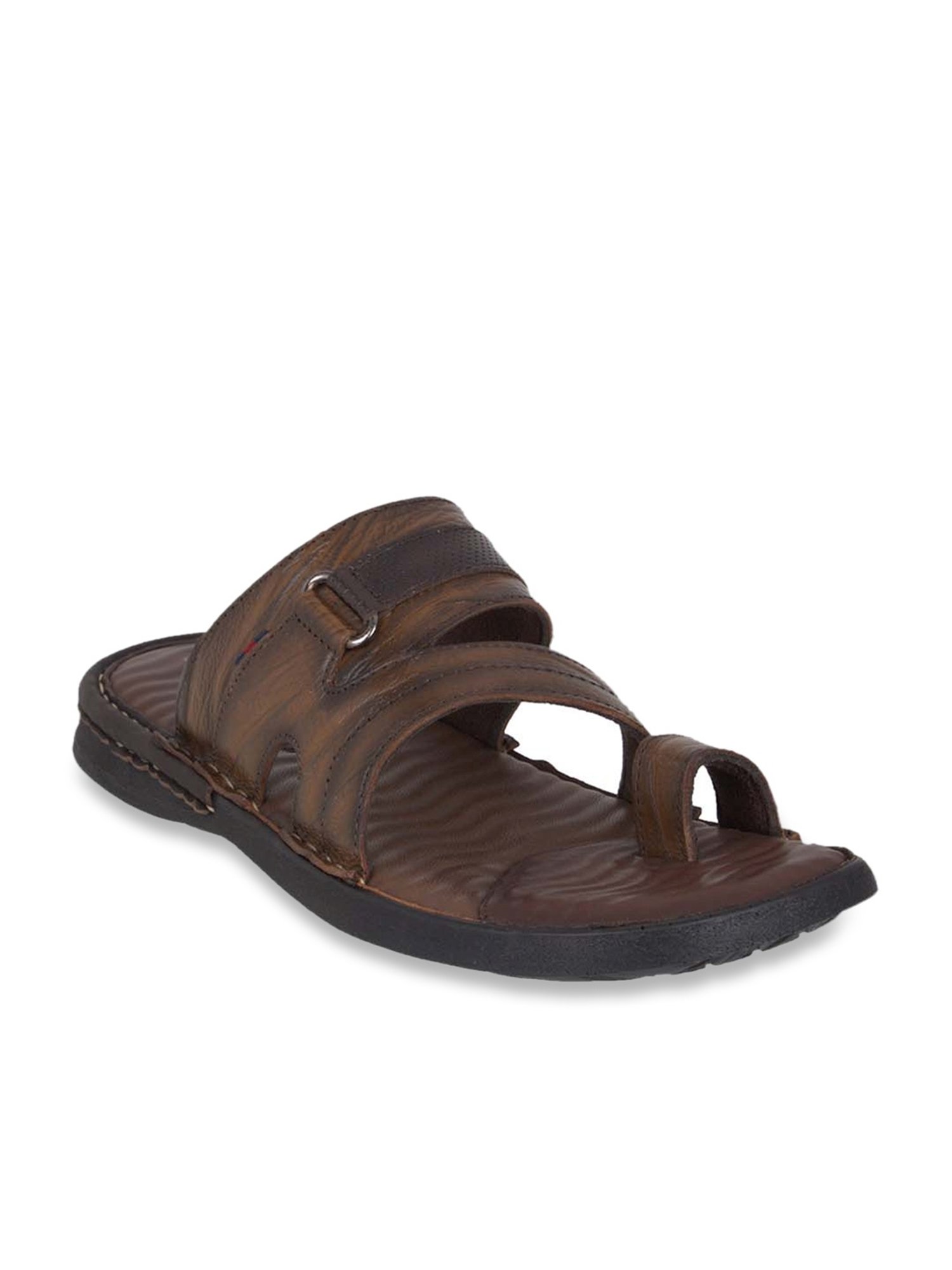 Buckaroo Men's KAROL Tan Toe Ring Sandals