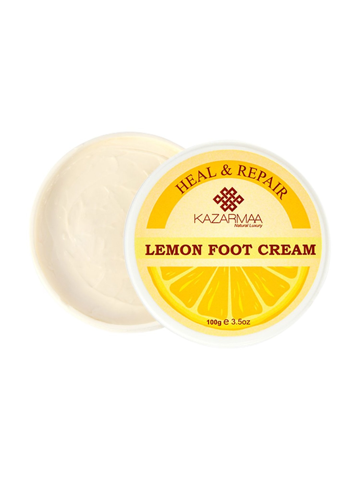 Kazarmaa Heal & Repair Lemon Foot Cream - 100 gm