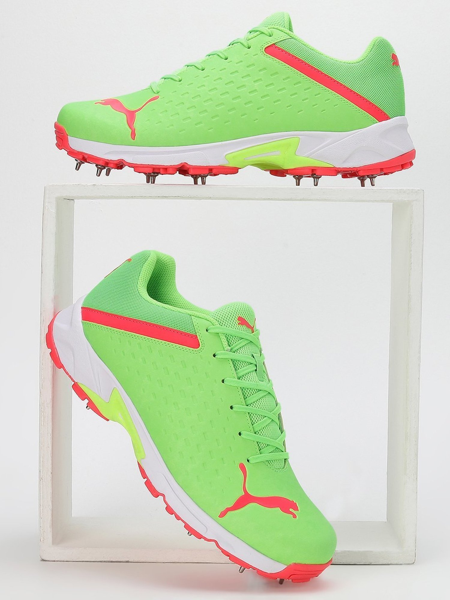 Nivia Men's Track and field-400 Blue Cricket Shoes