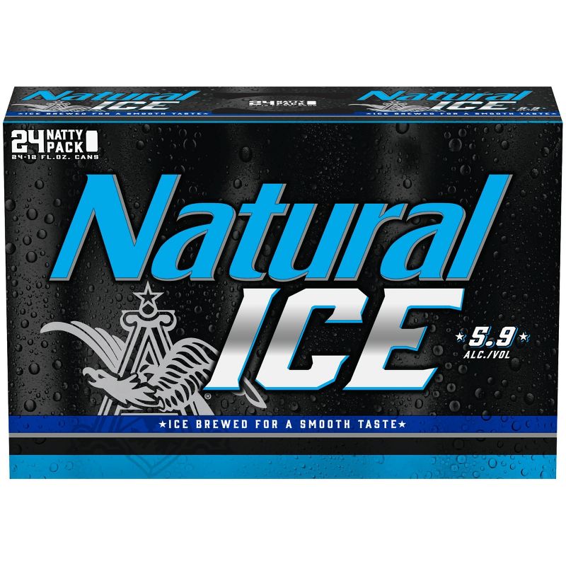 Natural Ice Beer - 24pk/12 fl oz Cans