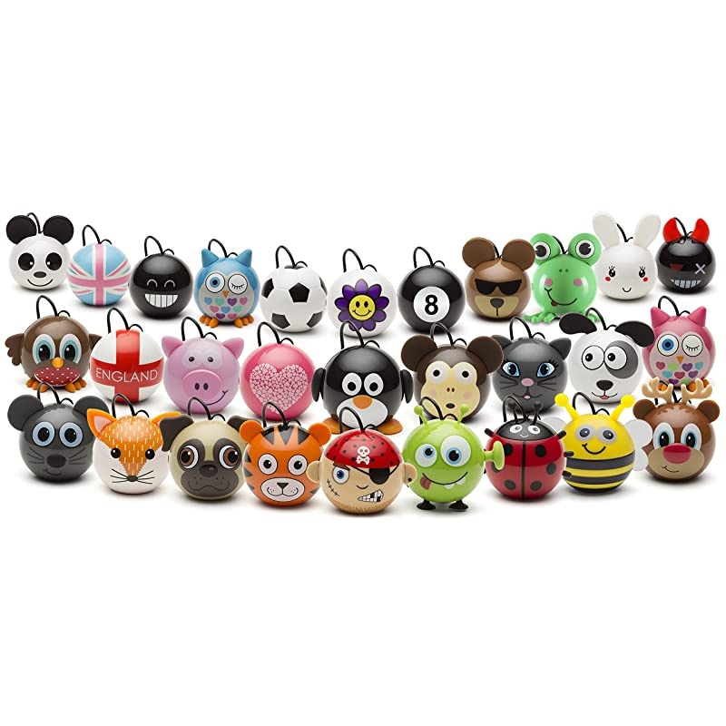 Mini Buddy Universal Speaker with 35mm Jack Compatible with Smartphones Tablets and MP3 Devices Reindeer