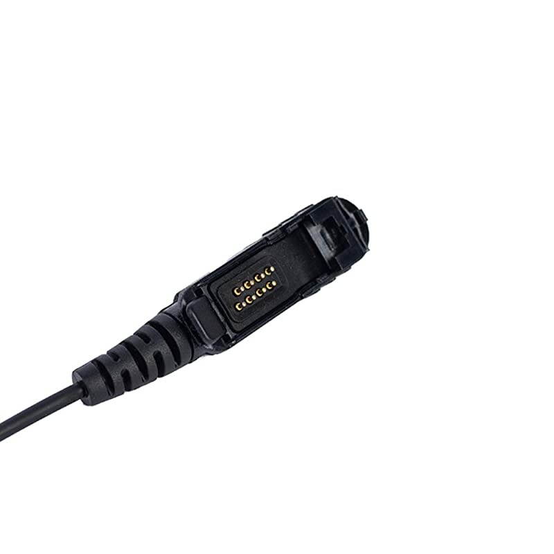 Covert Acoustic Tube Two Wire Earpiece Headset Mic Waterproof PTT for Motorola Radio XPR3500 XPR3000 XPR3300 XPR3300e XPR3500e walkie Talkie