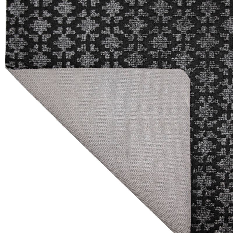 3'x4' Two-Tone Textile Mat Gray - Multy Home