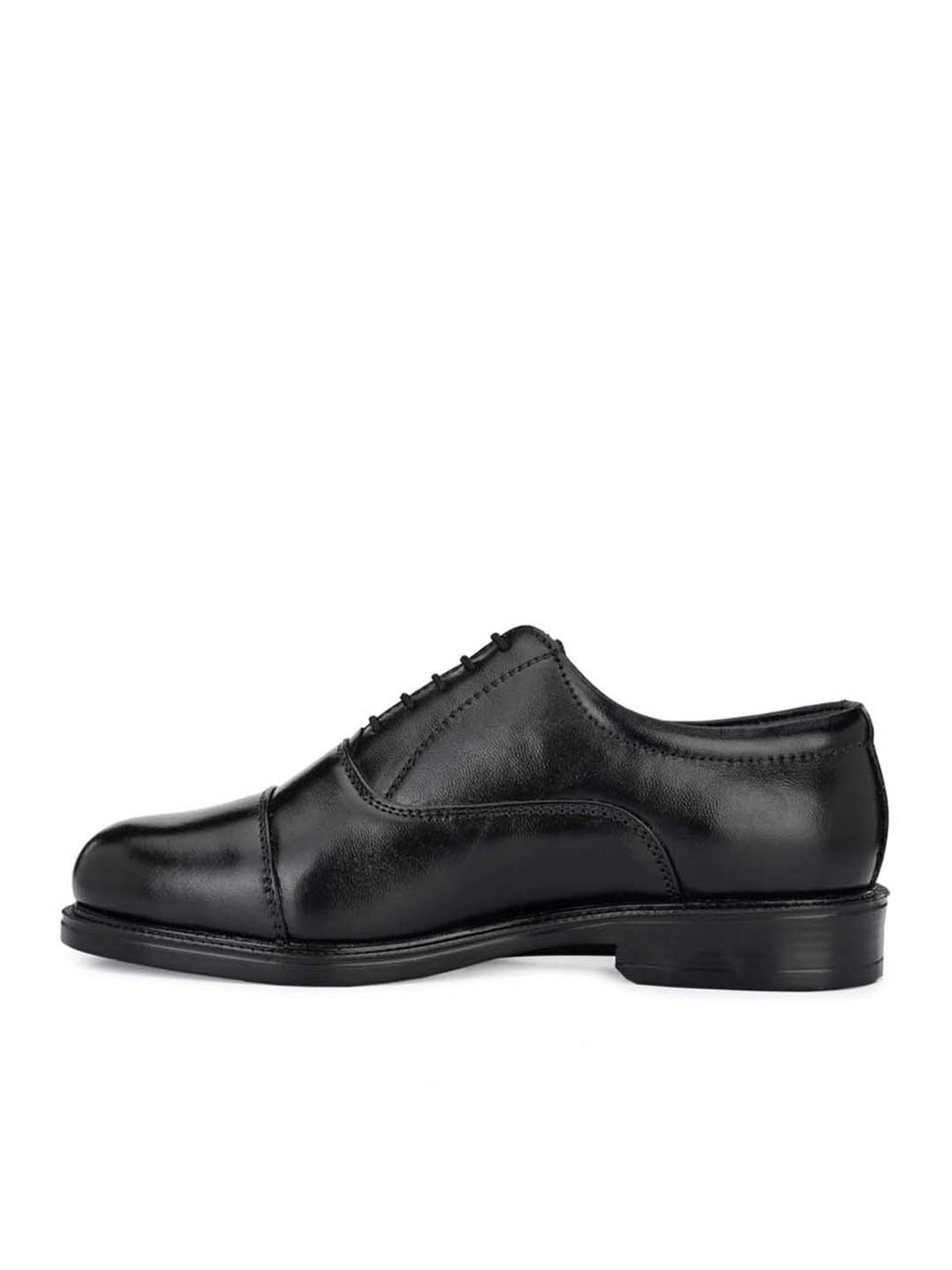 Eego Italy Men's Black Oxford Shoes