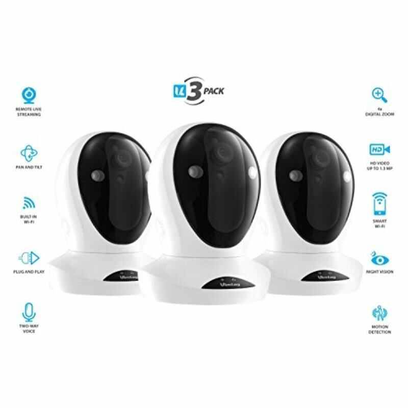 vimtag p1 smart hd 3pack | wifi video monitoring surveillance security camera