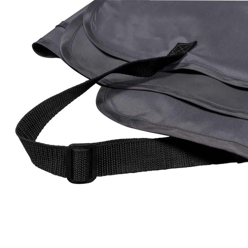 dbest products Pet Smart Cart Carrier Crate Kennel Cage Bag with Wheels and Padded Bed for Airline Airplane Travel with Cats and Dogs, Large (Black)