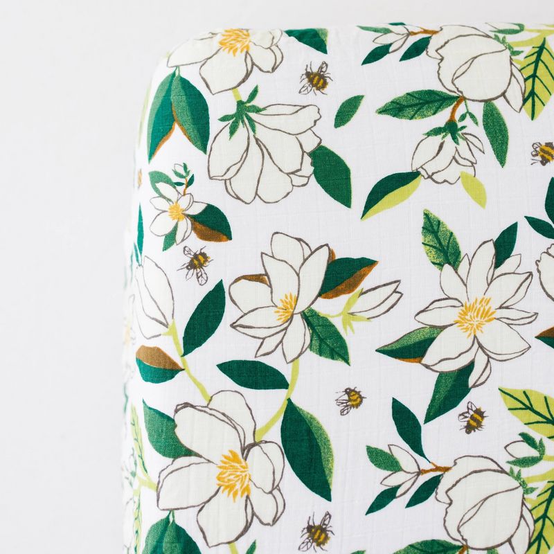 Clementine Kids Magnolia Crib Sheet