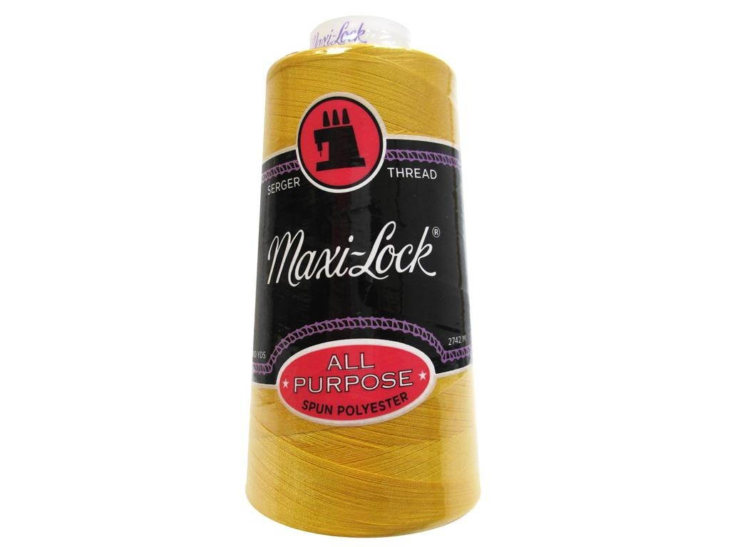 51 32072 A E MAXI LOCK THREAD 3000YD GOLD