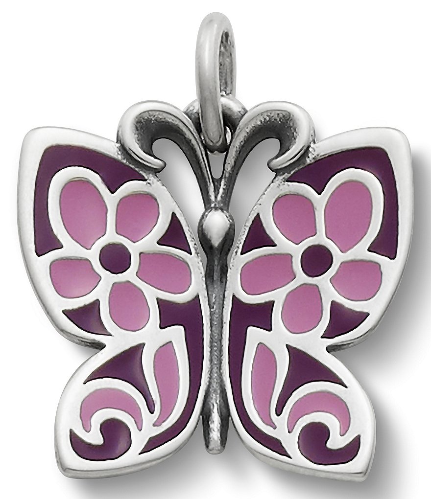 James Avery Enamel Butterfly Charm