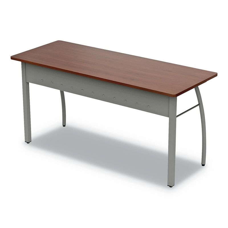 Linea Italia(R) Trento Line Rectangular Desk, 59 1/8w x 23 5/8d x 29 1/2h, Cherry TR742CH