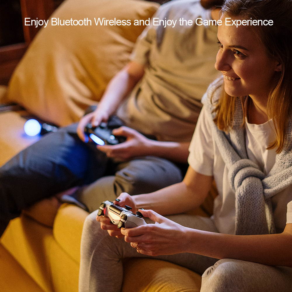 AOSTIRMOTOR Bluetooth Adapter for PC, USB Bluetooth 5.0 Transmitter and Receiver for Wired Speakers/
Headphones/Home Music Streaming Stereo, Support Windows Vista/7/8/8.1/10, 10-20 Meters Transmission