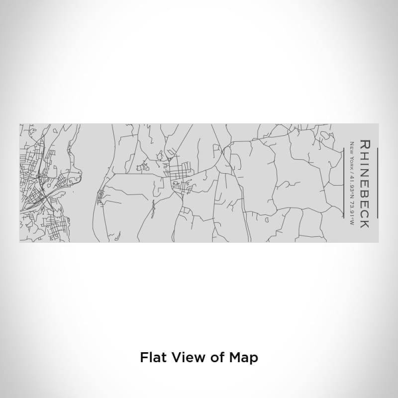 Fort Madison - Iowa Map Bottle with Bamboo Top in Matte Black