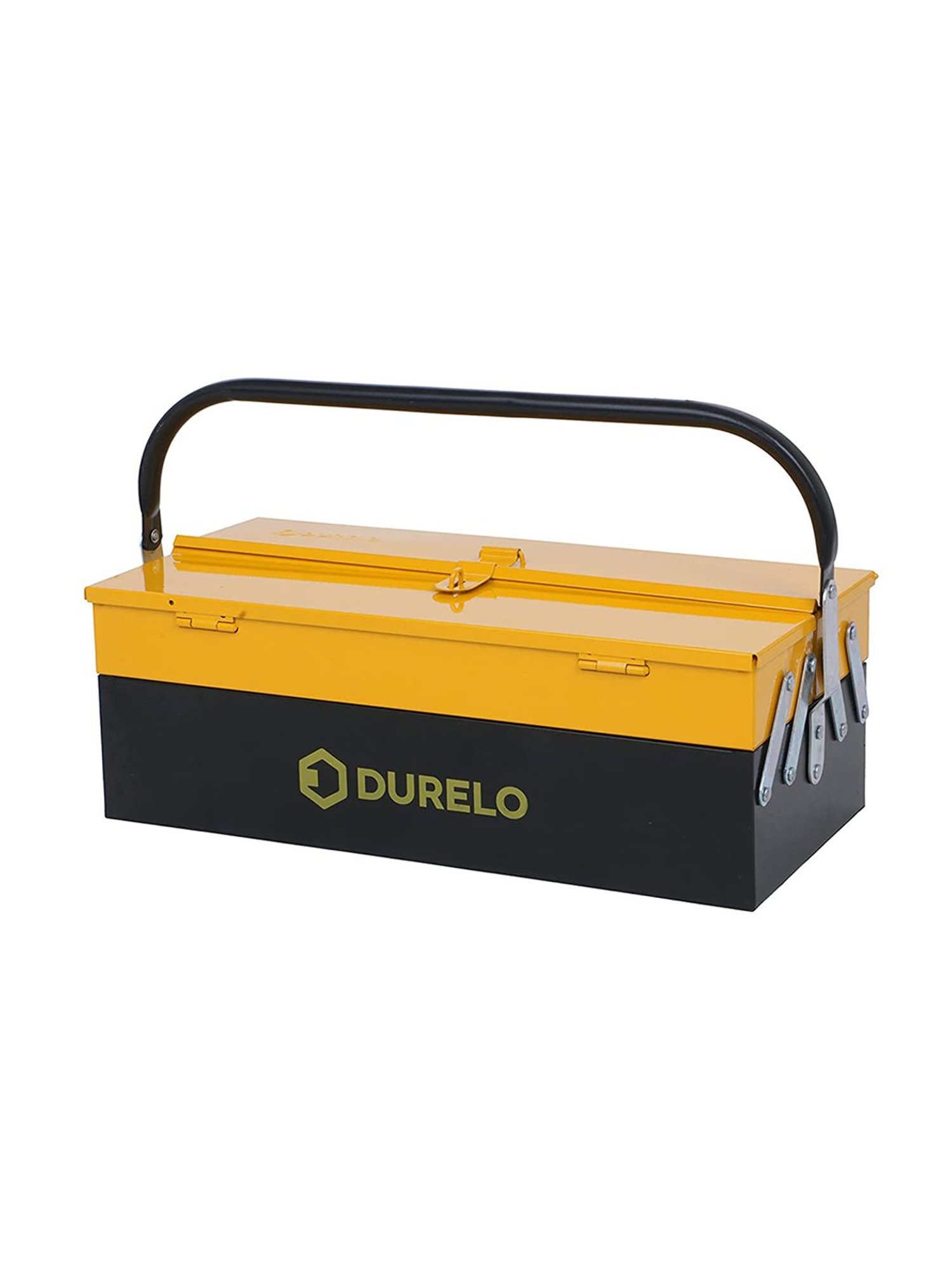 DURELO D33-21-5 Metal Tool Box (Yellow/Black)