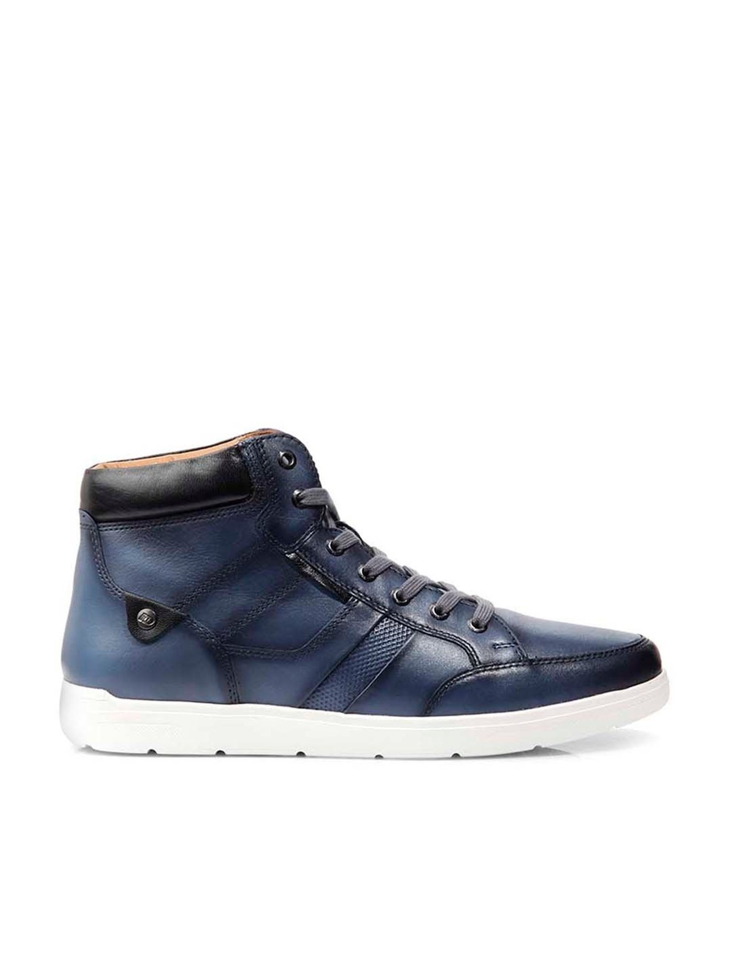 ID Men's Blue Ankle High Sneakers