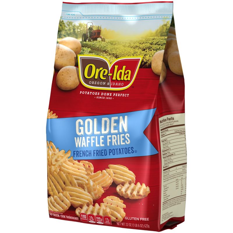 Ore-Ida Frozen Golden Waffle Fries - 22oz