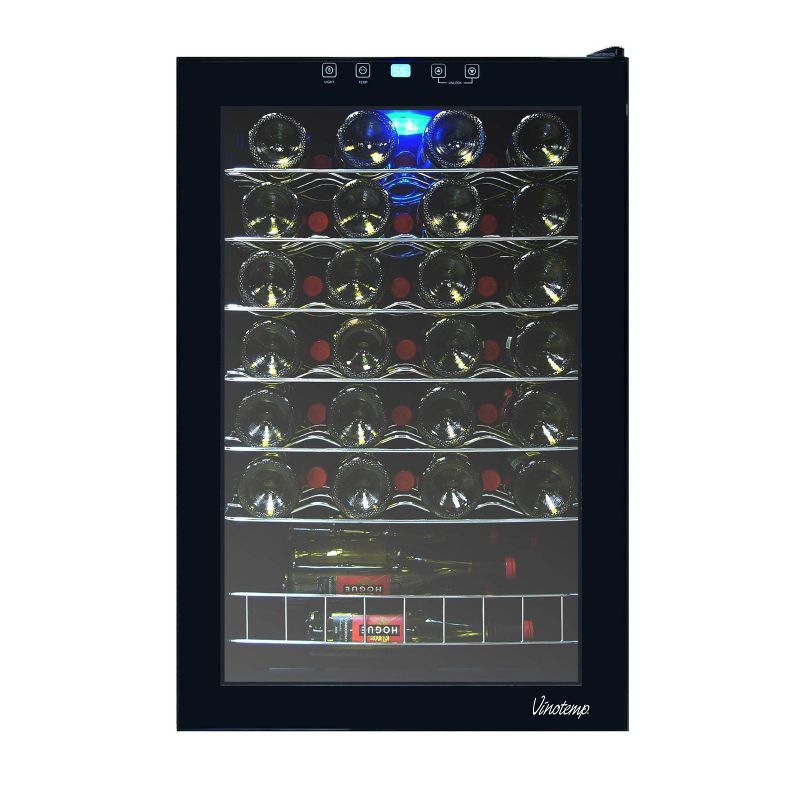 Vinotemp International 48-Bottle Touch Screen Wine Cooler