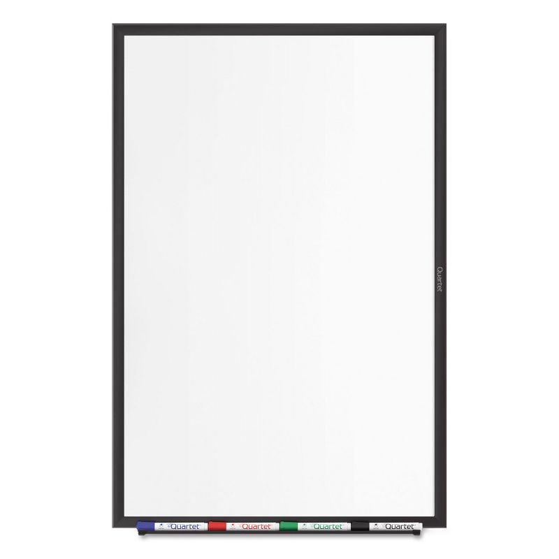 U Brands 3pc Cork Board Organization Center Abstract Terracotta/Black Frame