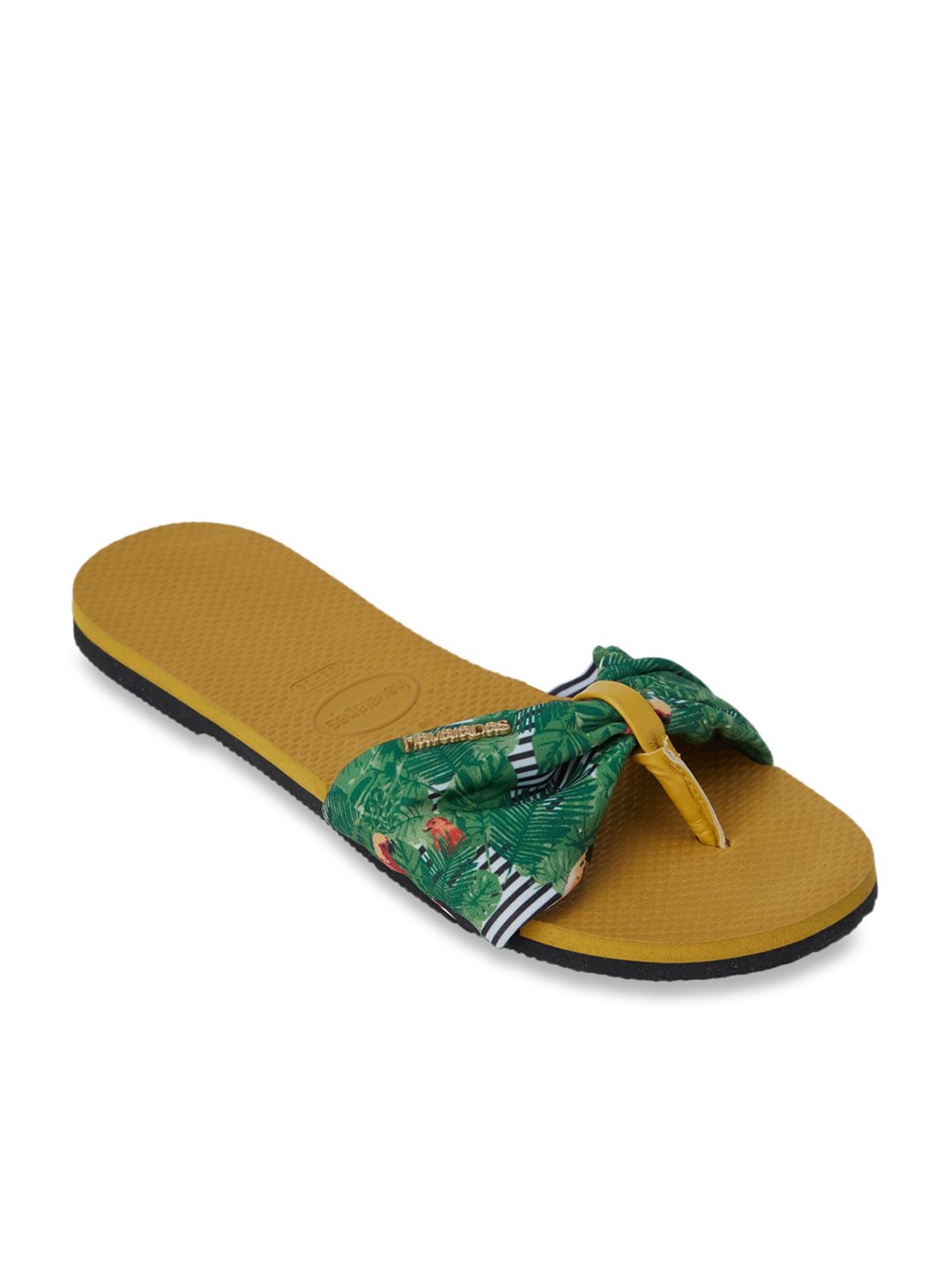 Havaianas You St Tropez Green Thong Sandals