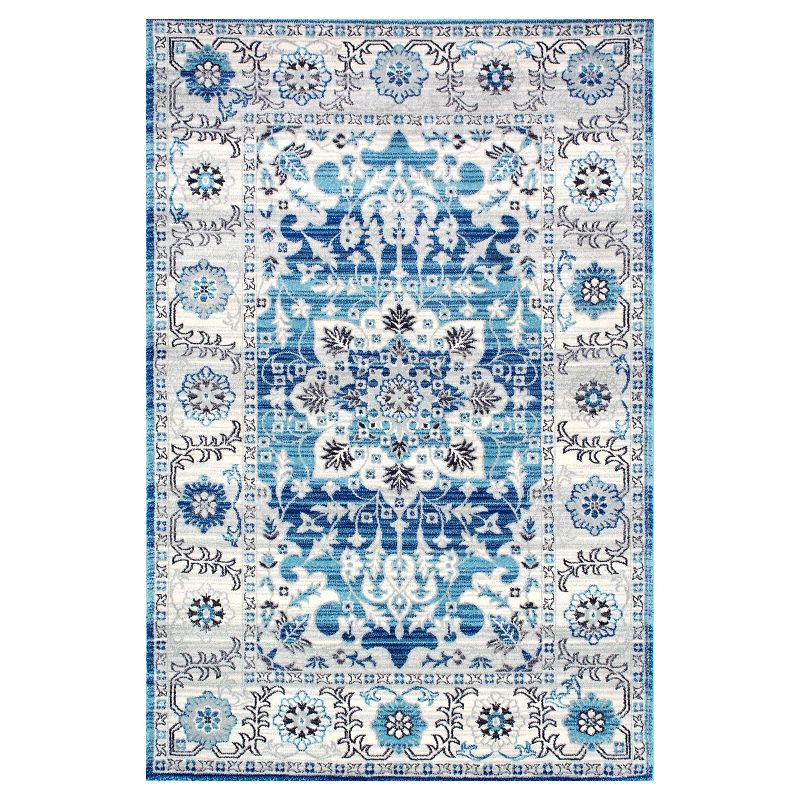 Green Solid Loomed Area Rug - (4'x6') - nuLOOM