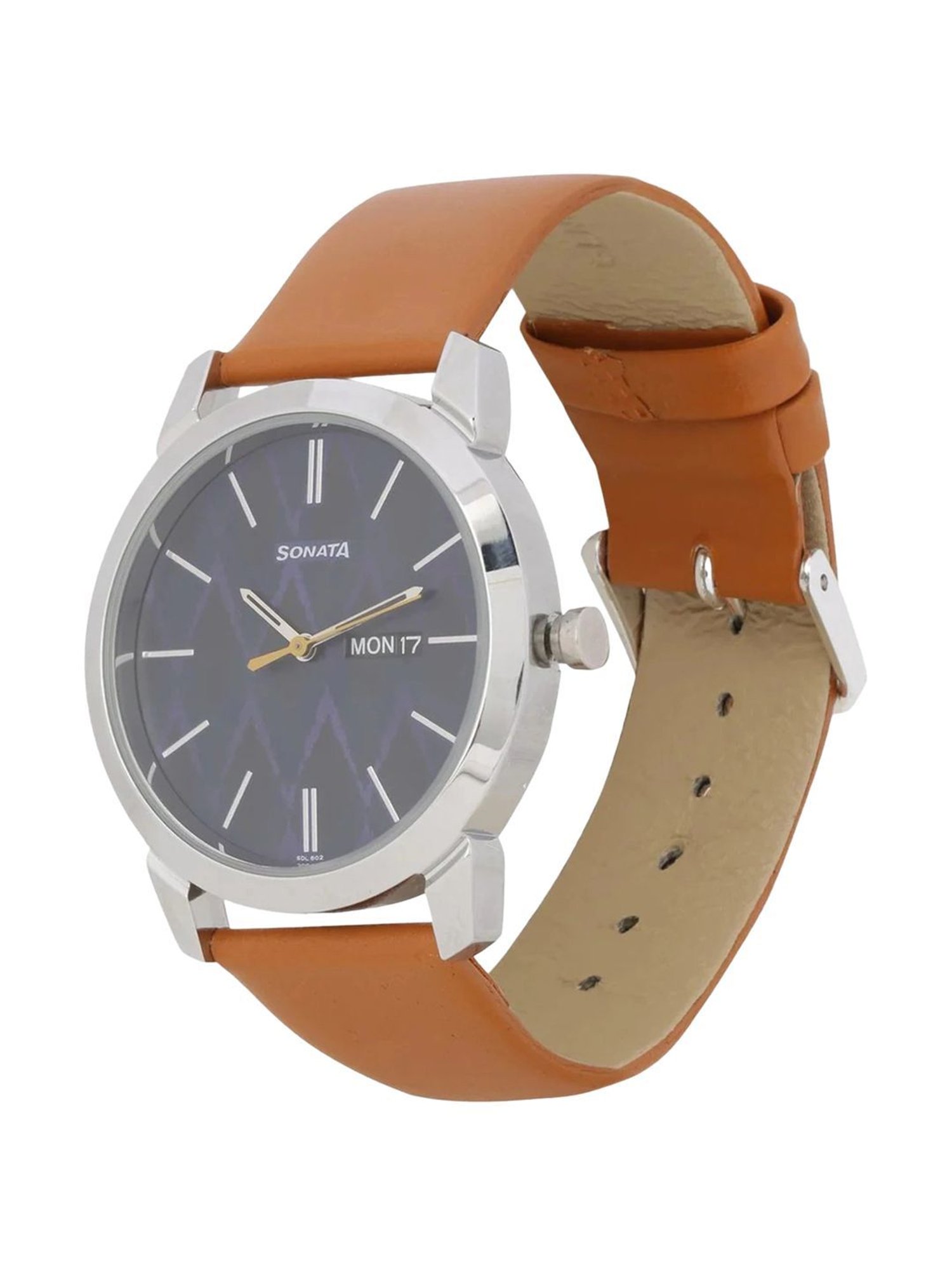 Sonata NR77107SL01 Knot Analog Watch for Men
